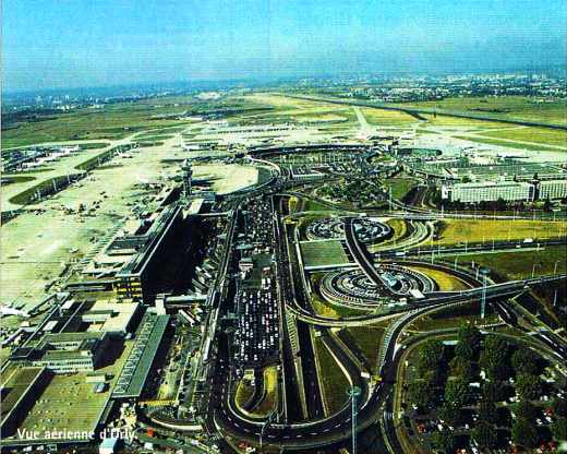 Vue aérienne d'Orly