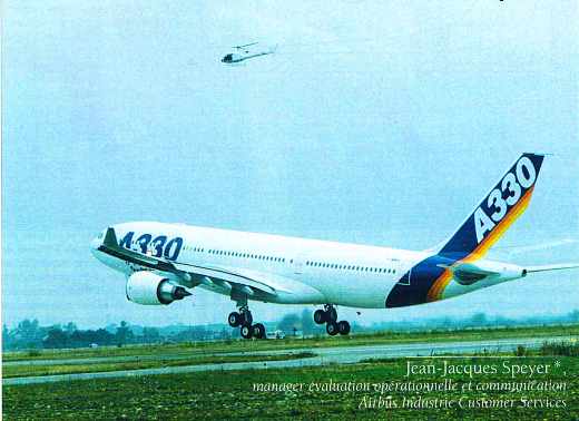 Avion A330 au décollage