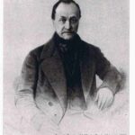 Portrait d'auguste Comte