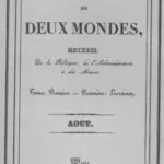 La revue des deux mondes, août 1829