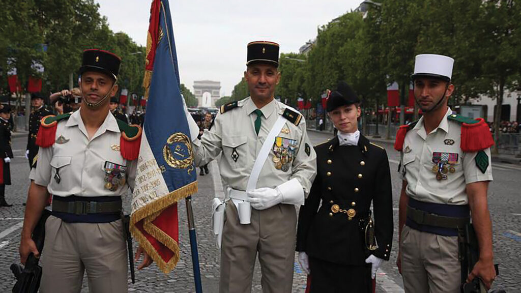 Défilé de l’École polytechnique (2011).