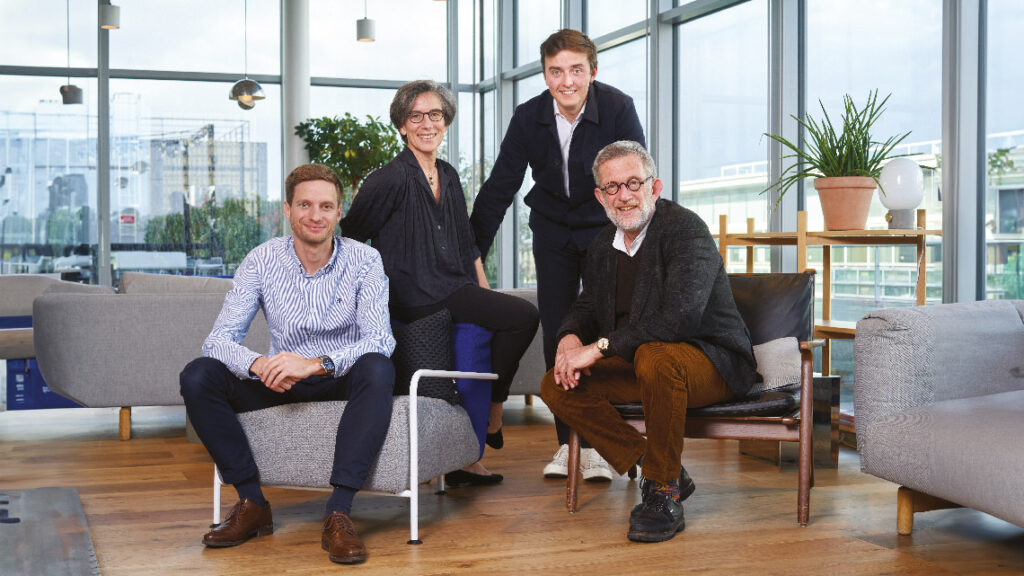 L'équipe des dirigeants du fonds d’investissement Polytechnique Ventures