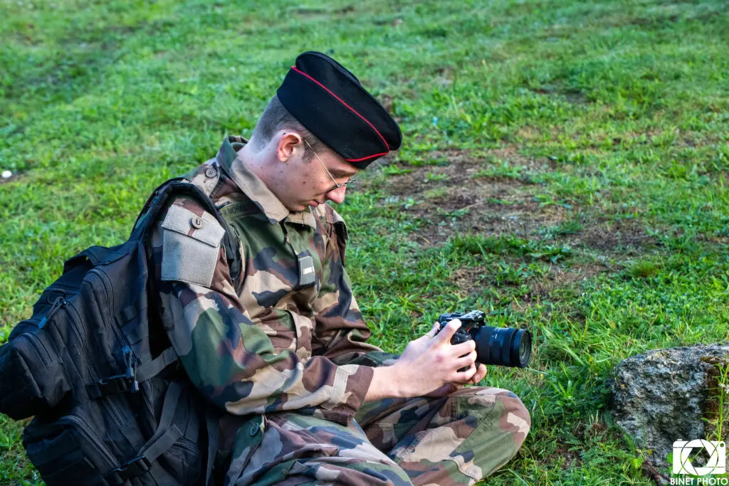 Membre du Binet photo immortalisant les activités.