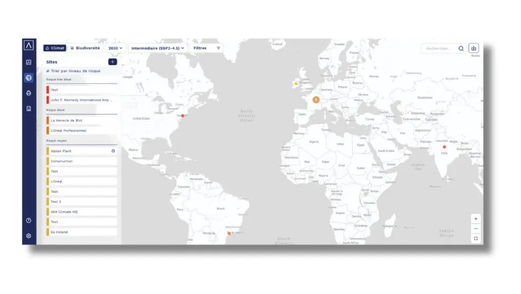 Altitude Industry permet de monitorer les risques climatiques sur l’ensemble de ses sites.