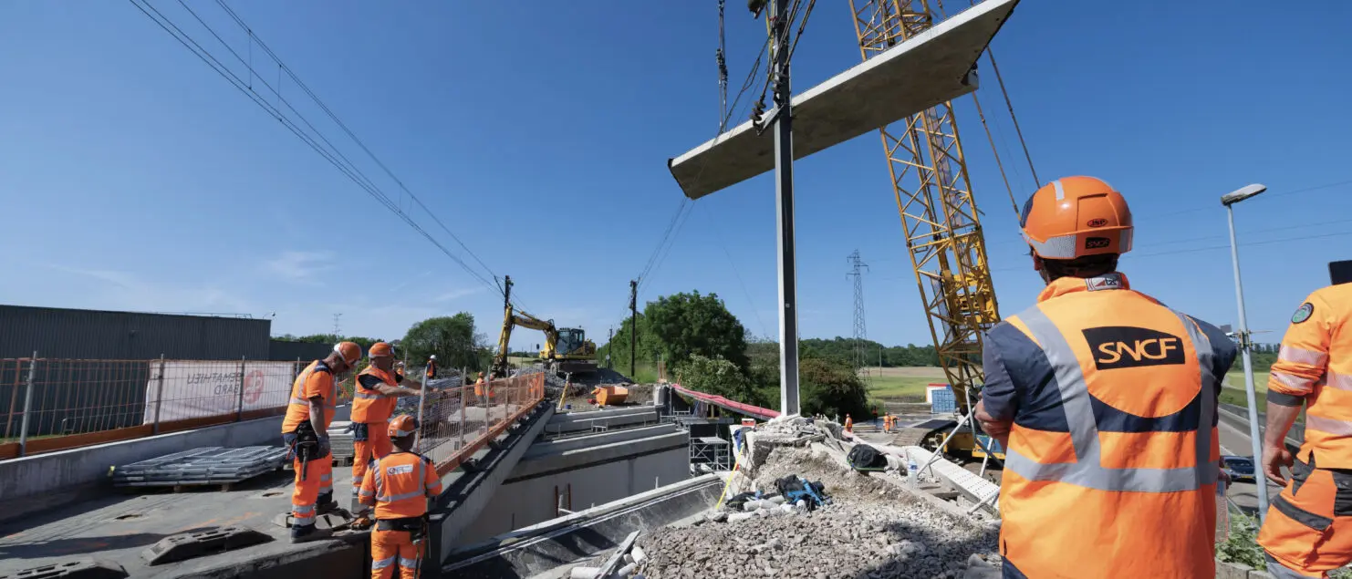 SNCF Réseau est en charge de la modernisation du réseau ferroviaire en France