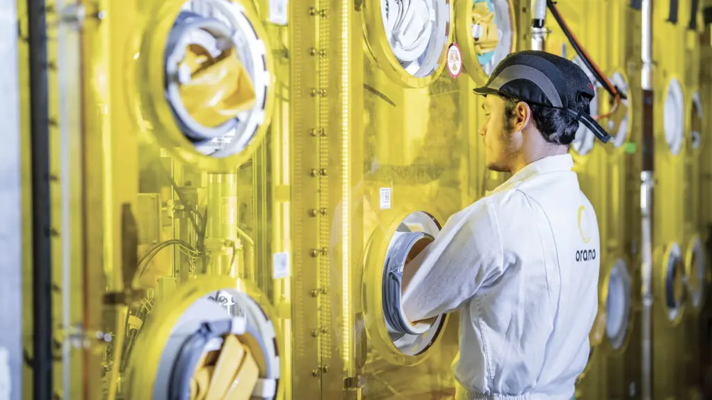 École des métiers de Melox, usine de fabrication de combustibles MOX. Bagnols-sur-Cèze.