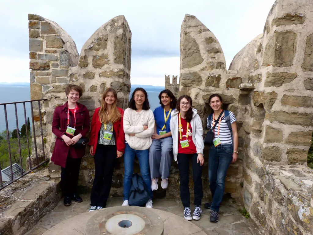 Visite de Portoroz à l’European Girls’ Mathematical Olympiad 2023.