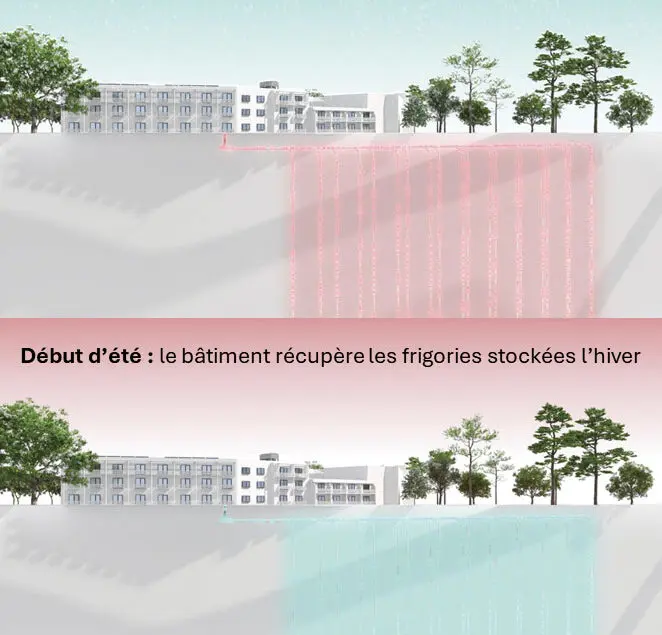 Accenta propose une solution énergétique permettant de réduire l'empreinte thermiques des bâtiments