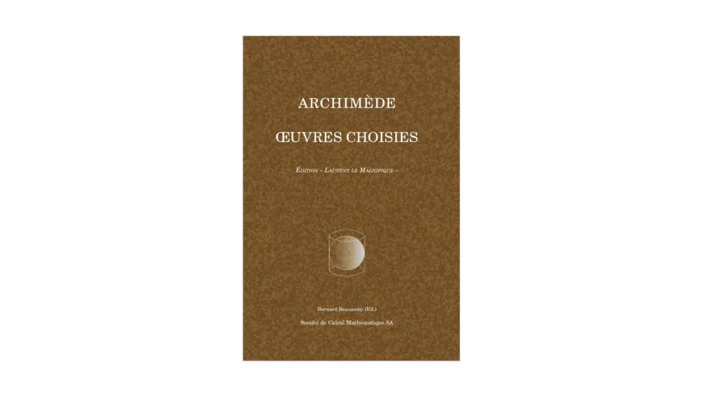 Archimède, Œuvres choisies