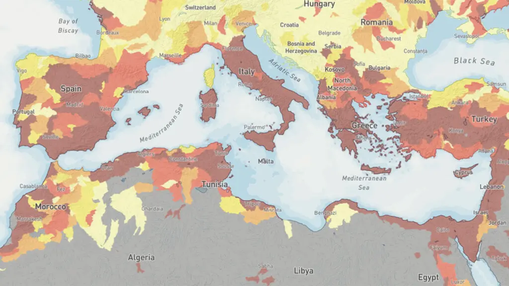 La Méditerranée a soif