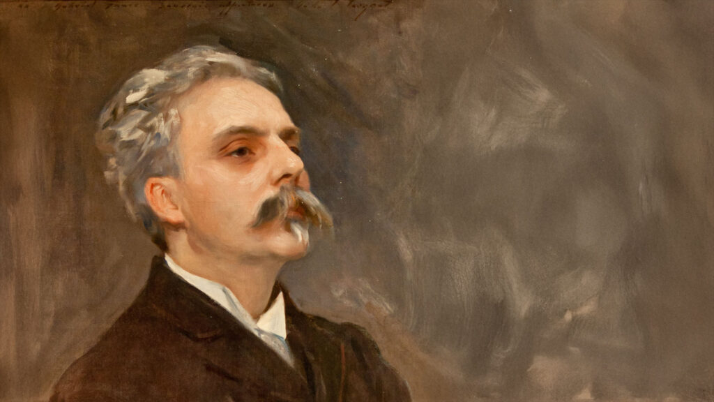 Portrait de Gabriel Fauré par John Singer Sargent