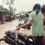 La vie au camp de réfugiés de Site II (1990).