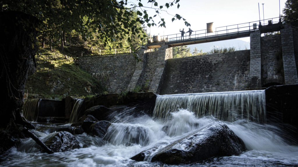 Retenue d’eau de la Cassagne dans la vallée de la Têt (Pyrénées-Orientales) (SHEM).