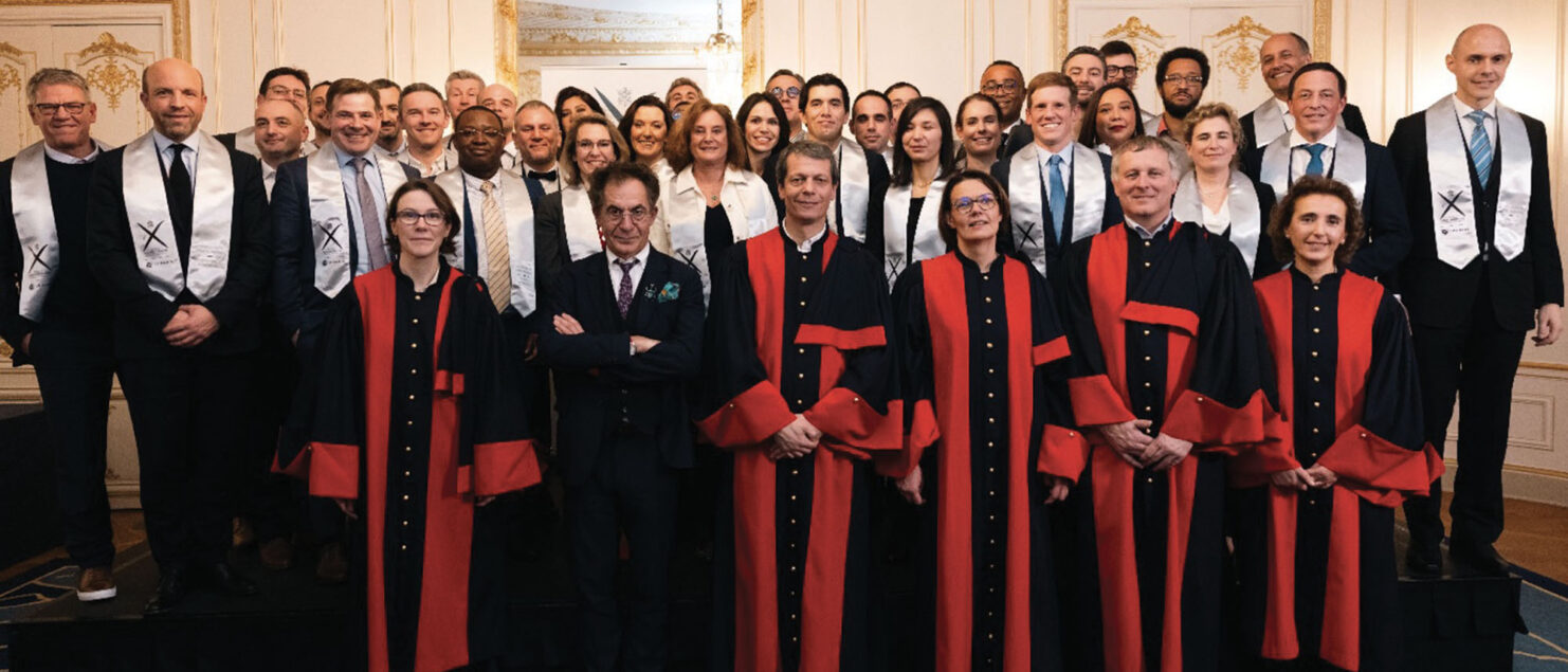 20 janvier 2025 - Cérémonie de remise des diplômes de l’Executive Master, en présence du parrain de la promotion Étienne Klein, promotion septembre 2023. © Jérémy Barande