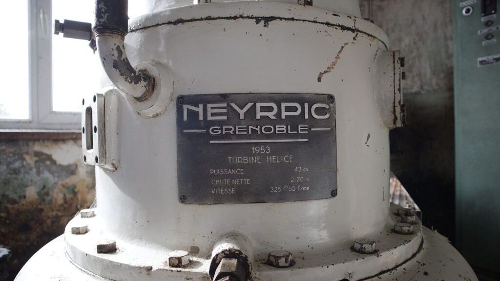 Turbine Neyrpic de 1953.